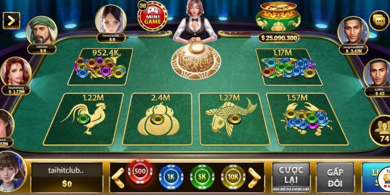 Bầu Cua Hitclub – Game Cược Xanh Chín, Dễ Chơi Dễ Thắng